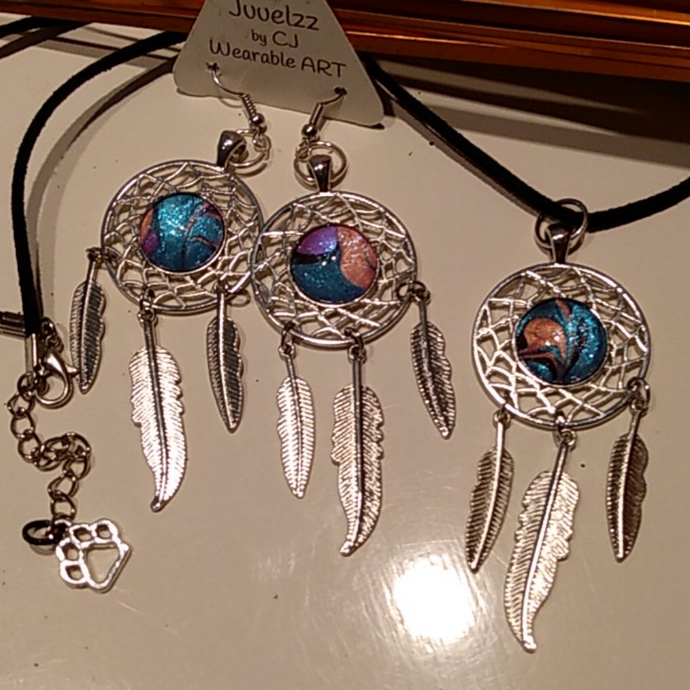 Hand painted one of a kind Dreamcatchers.